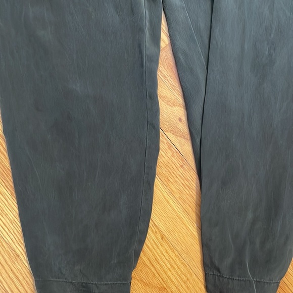 Vince silk one piece short sleeve jumpsuit size small 2 - Picture 6 of 8